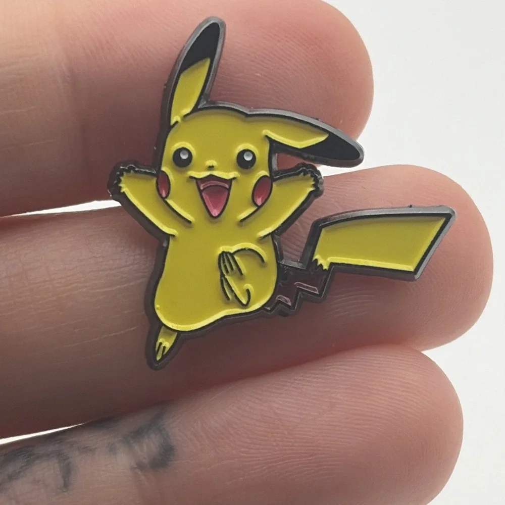 Pokemon Pikachu Electric Type Lapel Hat Pin